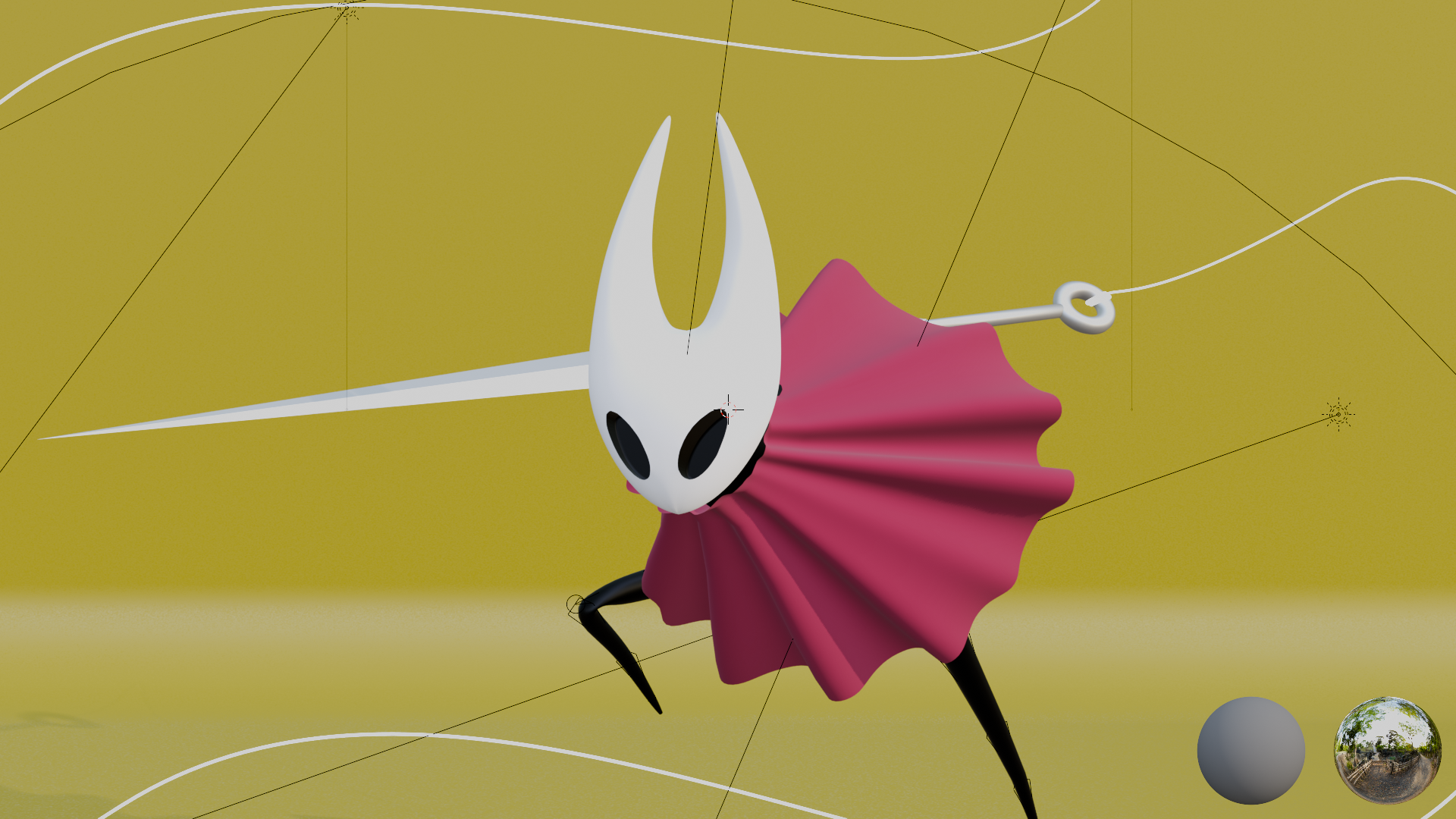 Hornet – Modélisation de personnage 3D - image 2