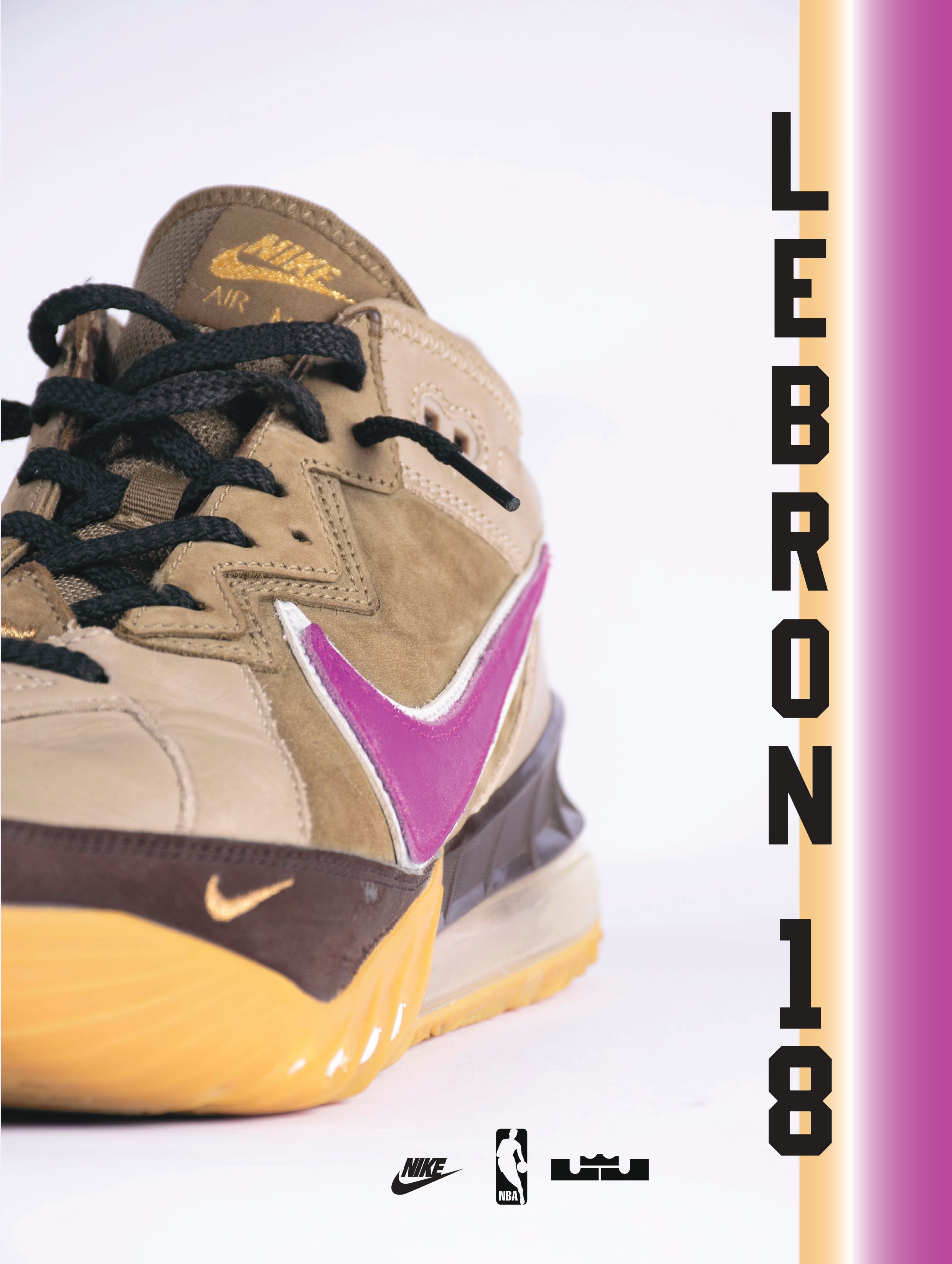 LeBron 18 – Double page éditoriale - image 1
