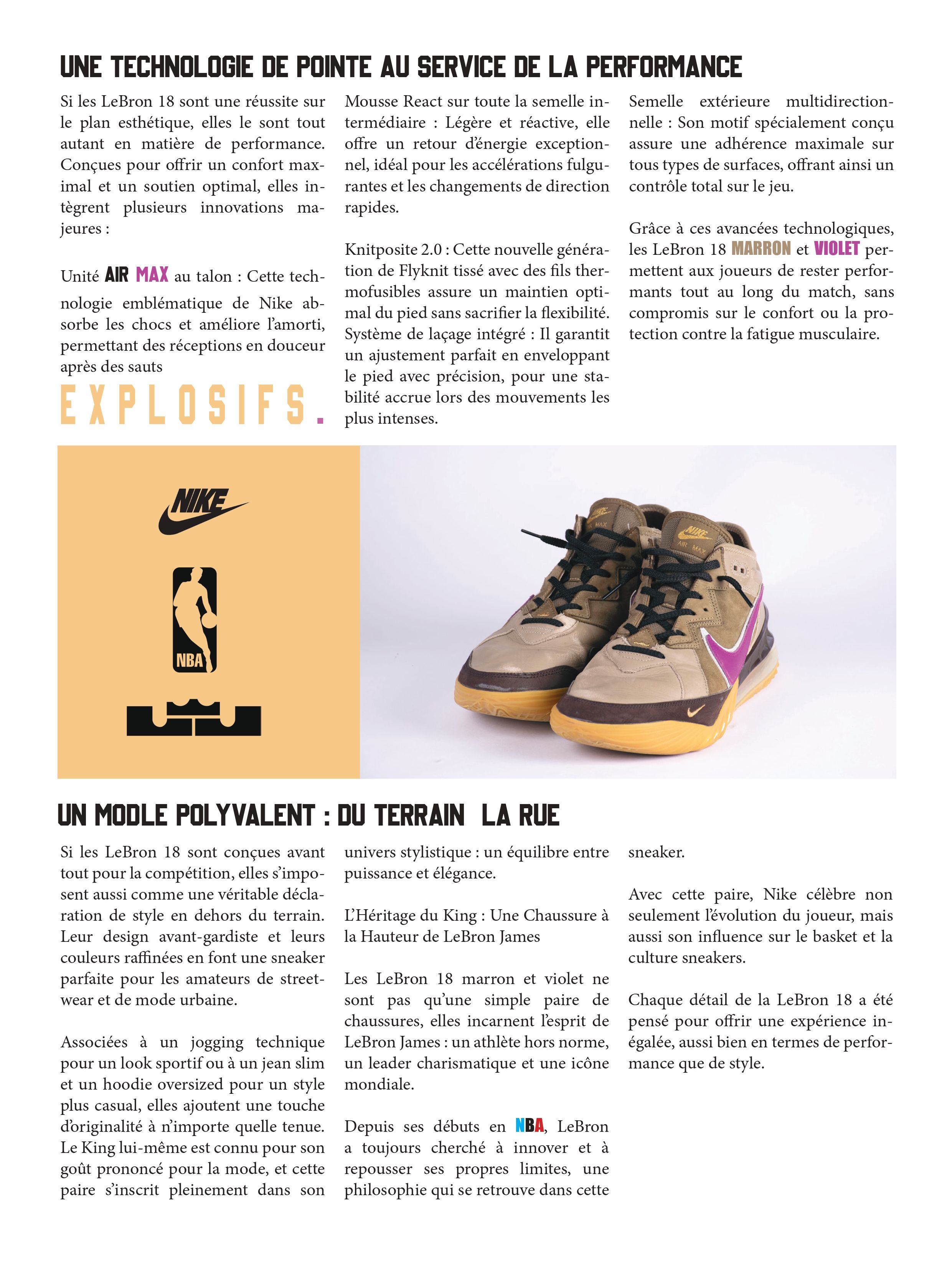 LeBron 18 – Double page éditoriale - image 3